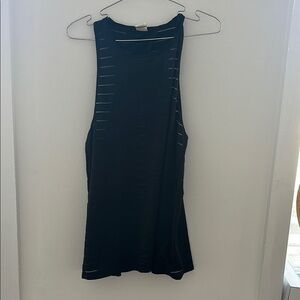 Sporty  Black Sleeveless top